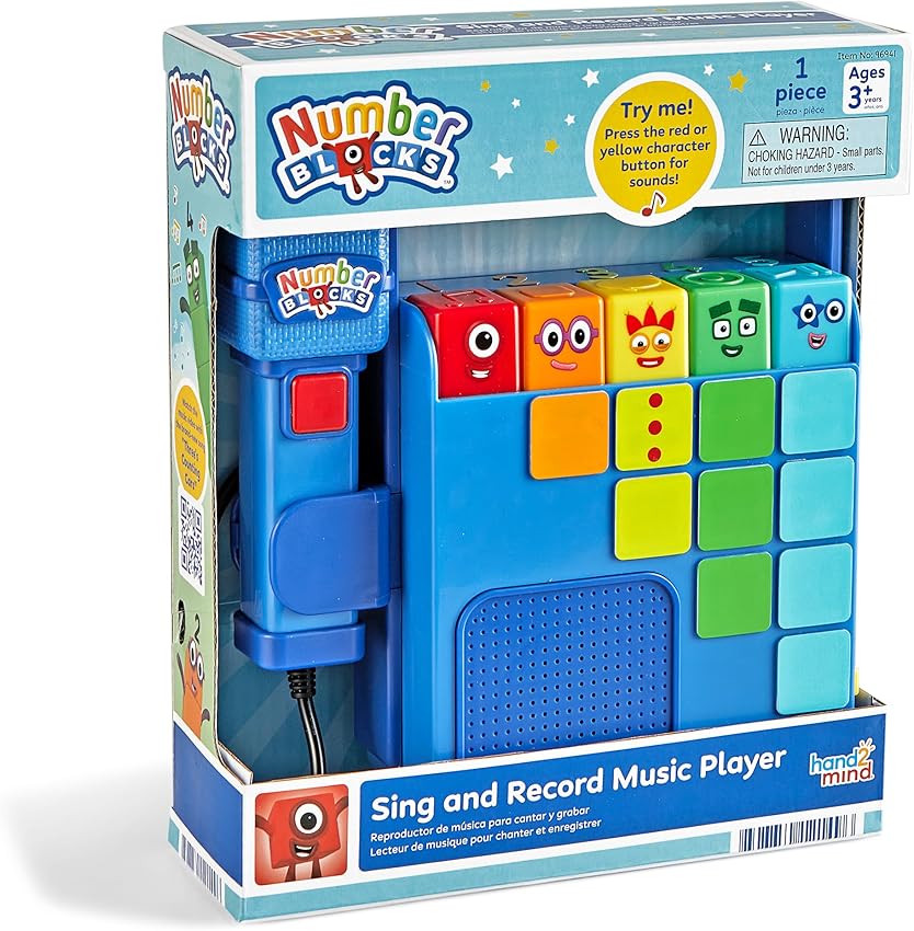 Numberblocks Microphone Preschool Activities